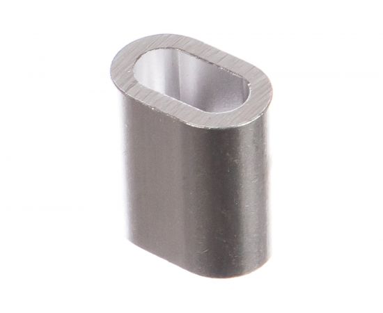 Прижимной зажим-наконечник для троса 6мм DIN9093 1шт - ярлык Tech-Krep 102760 