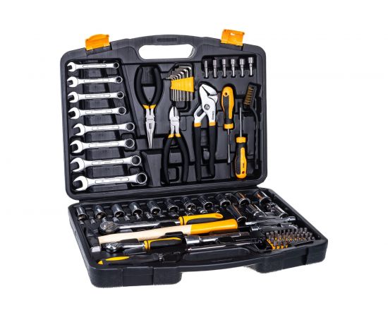 Профессиональный набор инструмента для дома и авто в чемодане DEKO DKMT113 065-0740 