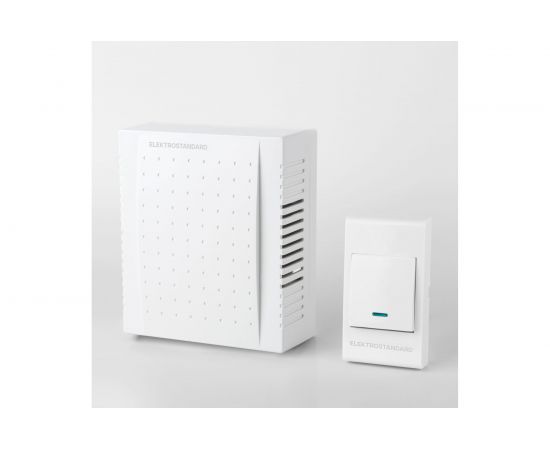 Электрический звонок Elektrostandard DBQ26M WM 1M IP44 бытовой дверной Белый a055431 