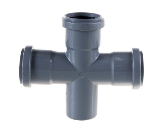 Канализационная крестовина АНИ Пласт DN 50х50х50 SCE000000050 