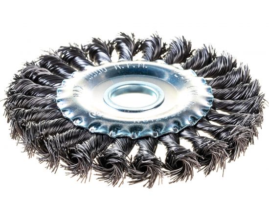 Щетка для УШМ (125х22.2 мм; 0.5 мм) СИБРТЕХ 746327 – изображение 2