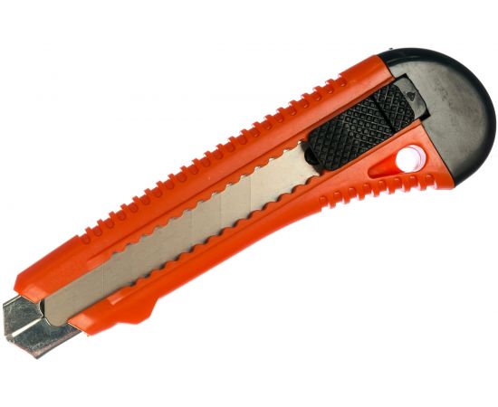 Нож,18 мм, выдвижное лезвие, металлическая направляющая SPARTA 78973 – изображение 2