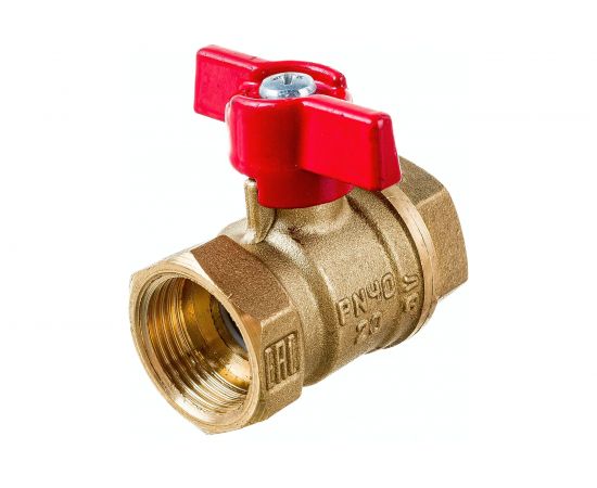 Шаровой кран БАЗ 11Б27п1 Ду20, А30/1, вр/вр, бабочка, латунь 00-00002274 – изображение 2