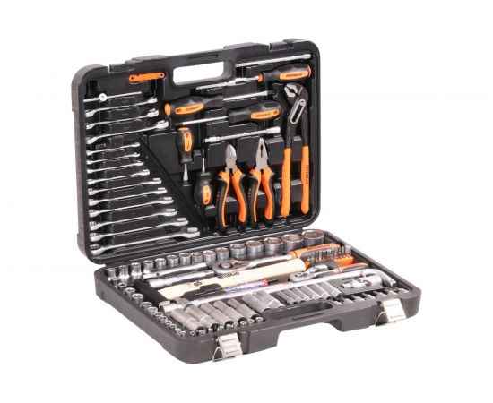 Набор инструмента АвтоDело 119 предметов 1/2DR 1/4DR 39909 11231 – изображение 2