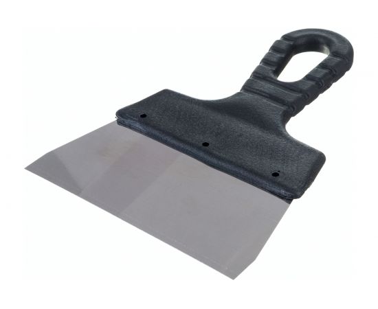 Шпатель фасадный из нержавеющей стали, 150 мм, пластмассовая ручка СИБРТЕХ 85436 – изображение 2