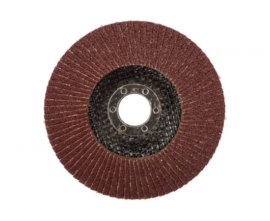 Диск наждачный лепестковый для УШМ (125х22,2 мм; Р80) FIT IT 39554 – изображение 2