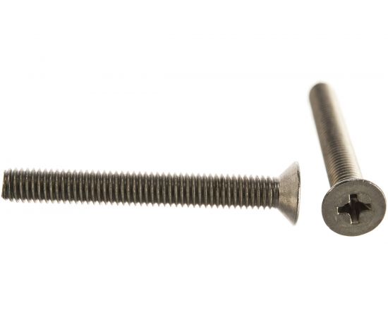Винт с потайной головкой ЕВРОПАРТНЕР DIN 965 5х40 нержав. сталь 6 шт. G2 2054 1 – изображение 2