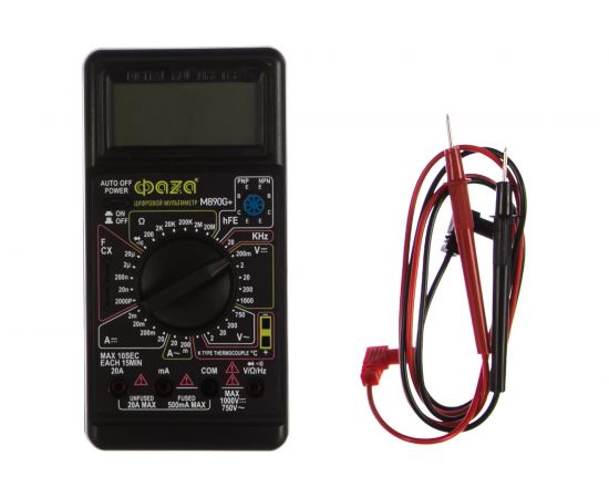 Мультиметр цифровой ФАZА M890G+ 5008854 – изображение 2