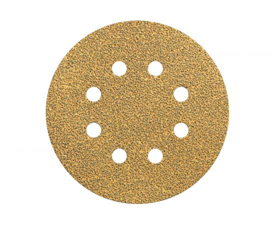 Круг шлифовальный на липучке siaone 1944 (50 шт; 125 мм; 8 отверстий; P40) sia Abrasives so50-125-8-040 – изображение 3