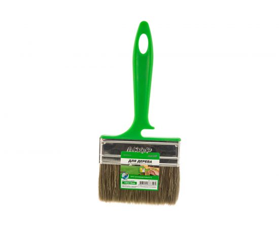 Кисть для работ по дереву Акор смешанная щетина, 100х12мм КД100*12 – изображение 3