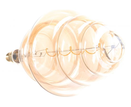 Лампа Gauss LED Vintage Filament Flexible BD200 6W E27 200x410mm Amber 2400K 1/6 158802006 – изображение 3