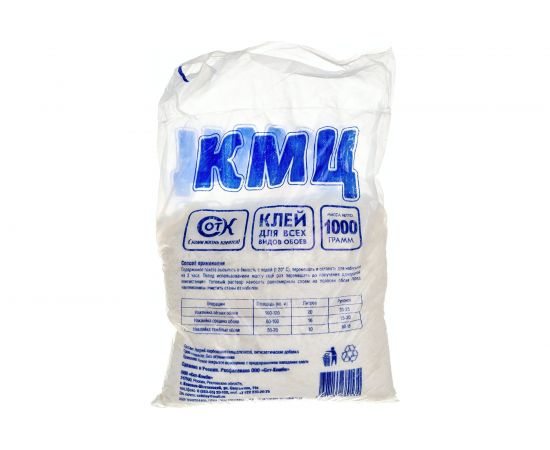 Клей для обоев КМЦ 1000 г 4607133680534 – изображение 3