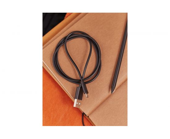 Кабель REXANT USB microUSB длинный штекер 1М черный 18-4268 – изображение 3