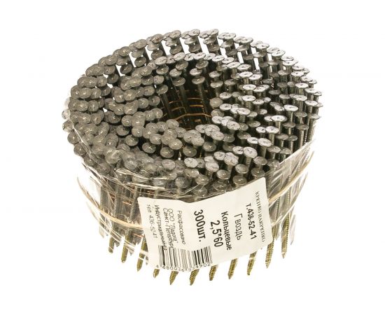 Барабанный гвоздь с кольцевой накаткой КРЕПКО-НАКРЕПКО 2.5x60 300 34902 – изображение 3