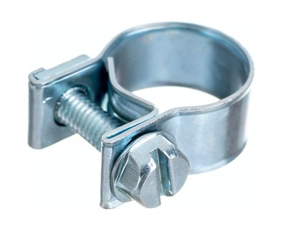 Металлические хомуты СИБРТЕХ , MINI 12-14мм, ширина 9мм, винтовой, W1, 2шт 47504 – изображение 3