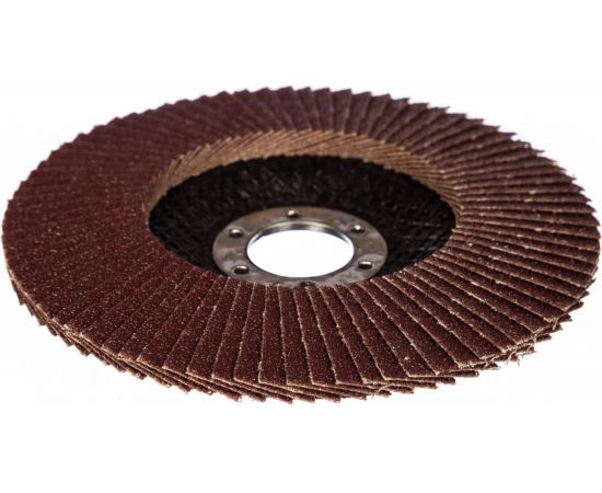 Диск наждачный лепестковый для УШМ (125х22,2 мм; Р80) FIT IT 39554 – изображение 3