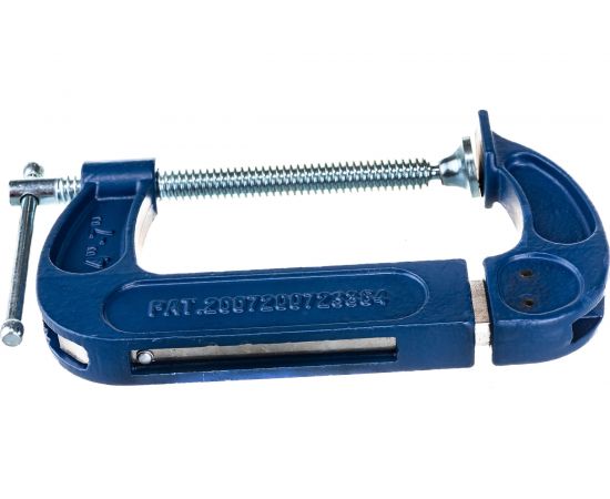 G-образная раздвижная струбцина 100-180мм КОБАЛЬТ 244-520 – изображение 3