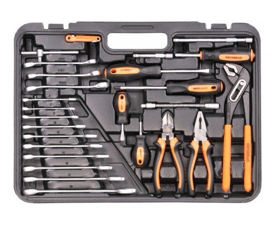 Набор инструмента АвтоDело 119 предметов 1/2DR 1/4DR 39909 11231 – изображение 3