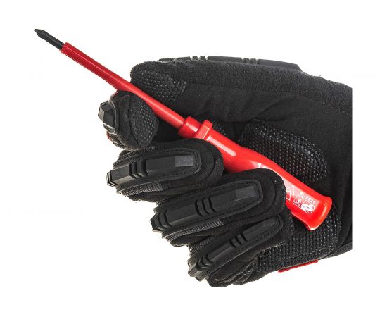 Крестовая изолированная отвертка РН 1х100 мм FIT IT 55807 – изображение 3