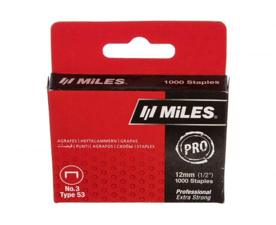 Скобы Miles тип 53 N3-12mm – изображение 4