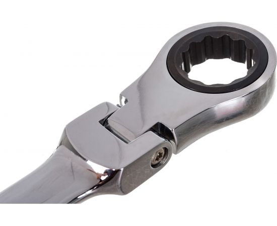 Комбинированный трещоточный ключ МастерАлмаз с гибкой головкой, 180 град, 32 мм 10502930 – изображение 4