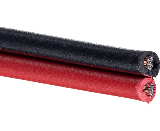 Акустический кабель DORI 2x0,75 чёрно-красный 5м, шт 10687 – изображение 4
