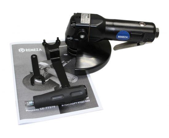 Пневмоуглошлифовальная машина Remeza 125 мм SR-77374 8144880 – изображение 4