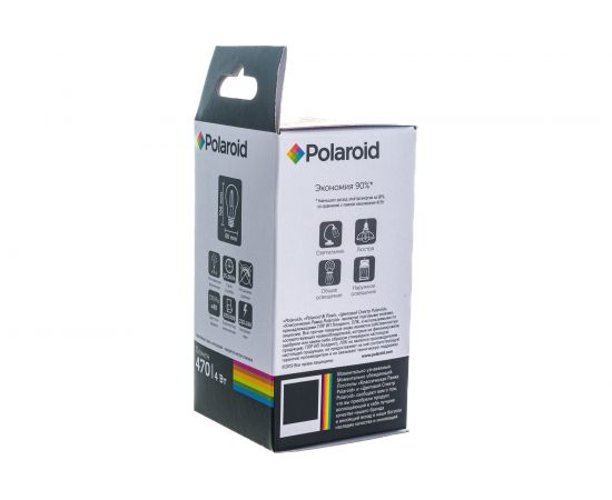 Светодиодная лампа Polaroid 220V FIL A60 4W 3000K E27 470lm PL-A60F4273 – изображение 5