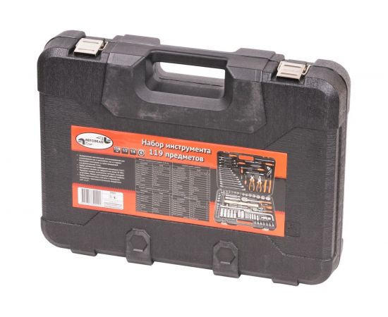 Набор инструмента АвтоDело 119 предметов 1/2DR 1/4DR 39909 11231 – изображение 5
