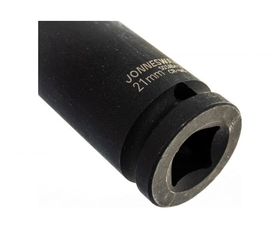 Головка торцевая ударная глубокая (6-гранная; 1/2"DR; 21 мм) Jonnesway S03AD4121 – изображение 5