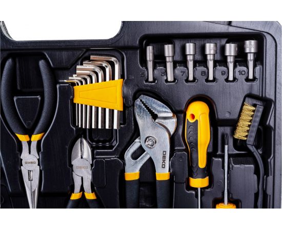 Профессиональный набор инструмента для дома и авто в чемодане DEKO DKMT113 065-0740 – изображение 6