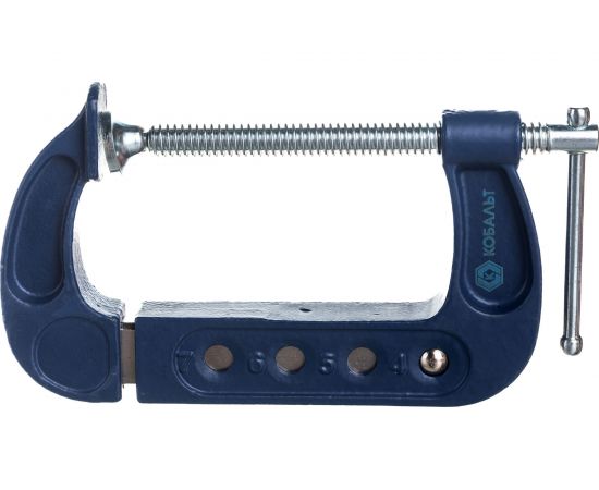 G-образная раздвижная струбцина 100-180мм КОБАЛЬТ 244-520 – изображение 6