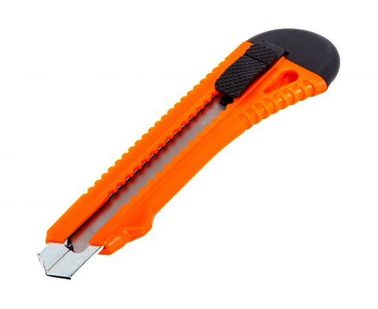 Нож,18 мм, выдвижное лезвие, металлическая направляющая SPARTA 78973 – изображение 6