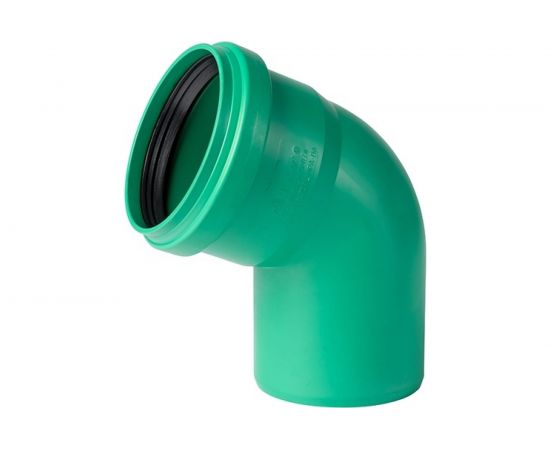 Отвод Ostendorf ливневой канализации 110 мм, 67 градусов 771330 