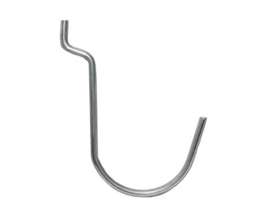 Одинарный крючок LUCKY Guy из проволоки d=3мм оцинковка 10шт 680 03 Т01-01 0LG 