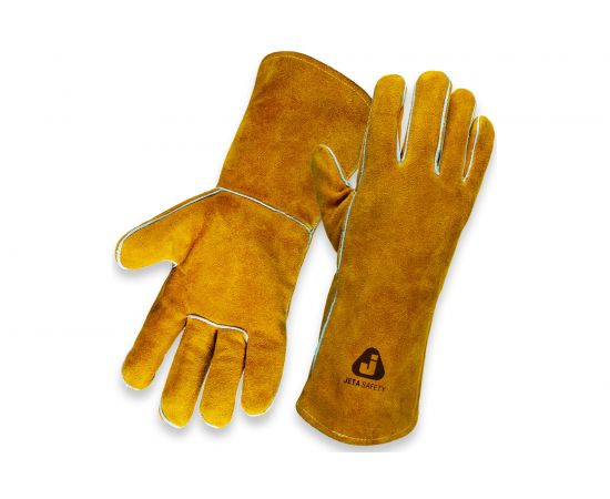 Перчатки сварщика Jeta Safety Ferrus, 10/XL , цвет оранжевый, JWK301-XL 