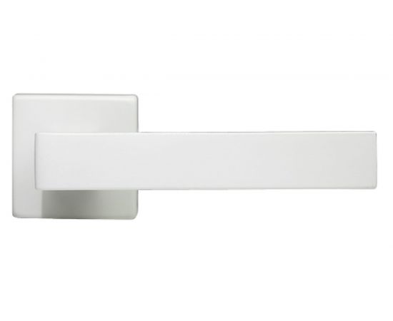 Дверная ручка MORELLI HORIZONT SQ BIA цвет - белый 9012303 