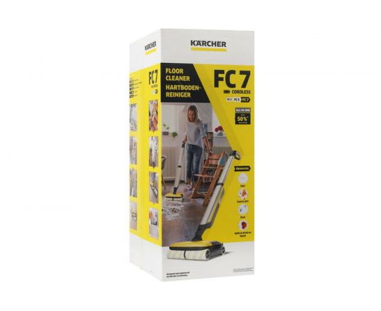 Аппарат Karcher FC 7 Cordless для влажной уборки пола yellow 1.055-730 – изображение 20
