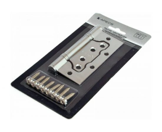 Петля накладная Apecs 100*75*2,5-B2-Steel-CR-Blister 18047 – изображение 2