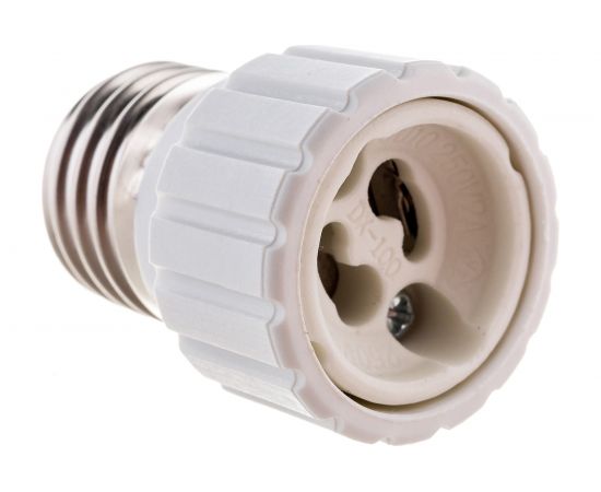 Переходник ЭРА E27-GU10, белый Б0027980 – изображение 2