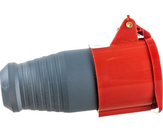 Кабельная розетка IEK 16A 3P+Е 380В IP44 214 ИЭК PSR22-016-4 9693472 – изображение 2