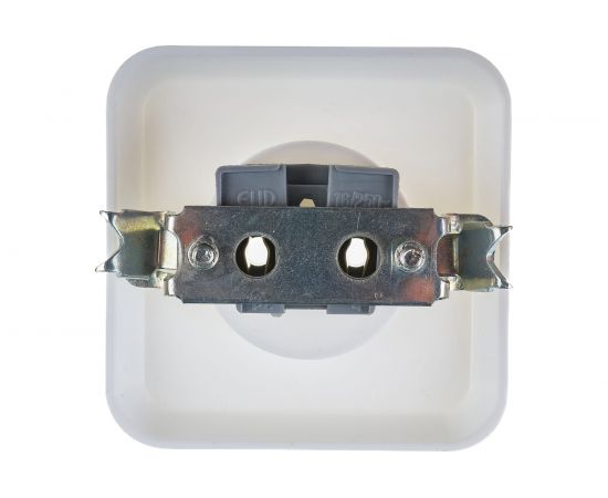 1-местная розетка duwi с/п без заземления АЛЬФА, белый, 23327 5 – изображение 2