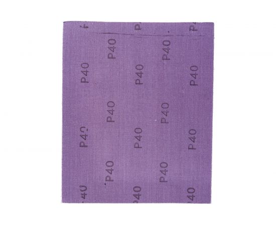 Лист шлифовальный СТАНДАРТ на тканевой основе, водостойкий (5 шт; 230х280 мм; Р40) Зубр 35415-040 – изображение 2