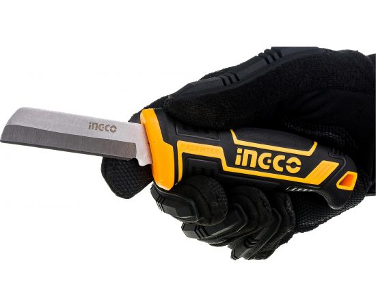 Прямой нож монтажника INGCO 200 мм HPK82101 – изображение 2