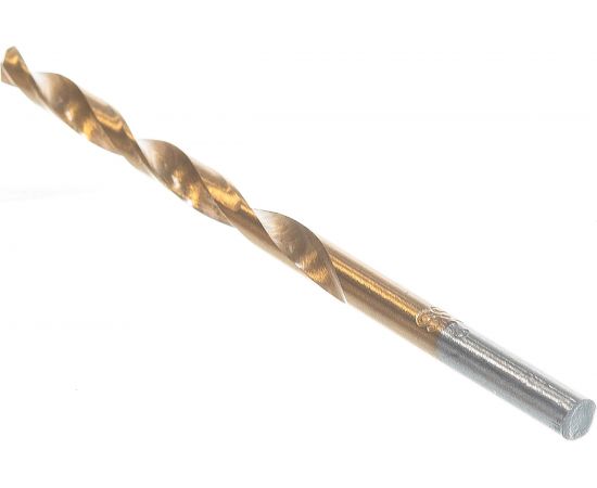 Сверло по металлу HSS-TiN (4.2х75х43 мм; Р4М3) MATRIX 717420 – изображение 3