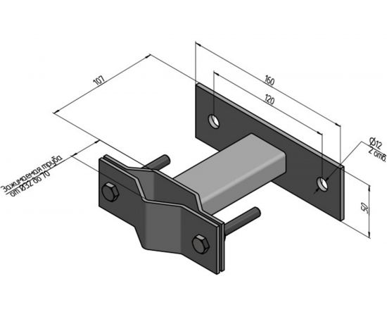 Кронштейн Мачты.ру СКУ-10 синий 201801301052 – изображение 3