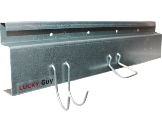 Одинарный крючок LUCKY Guy из проволоки d=3мм оцинковка 10шт 680 03 Т01-01 0LG – изображение 3