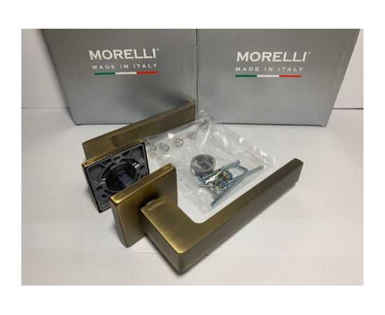 Дверная ручка MORELLI HORIZONT SQ CAFFE цвет - кофе 9012301 – изображение 3