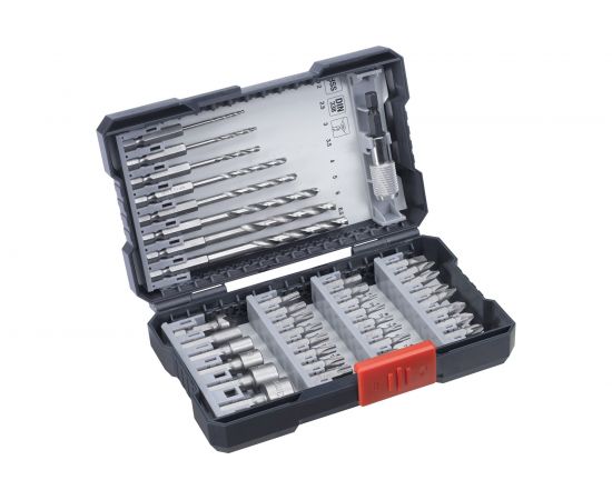 Набор бит, сверл, головок, 39 предметов, кейс kwb 108910 – изображение 3