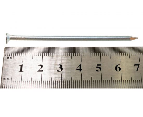 Строительные гвозди Зубр МАСТЕР оцинкованные ГОСТ 4028-63, 3.0х70мм, 5кг (примерно 1200 шт.) 305030-30-070 – изображение 3